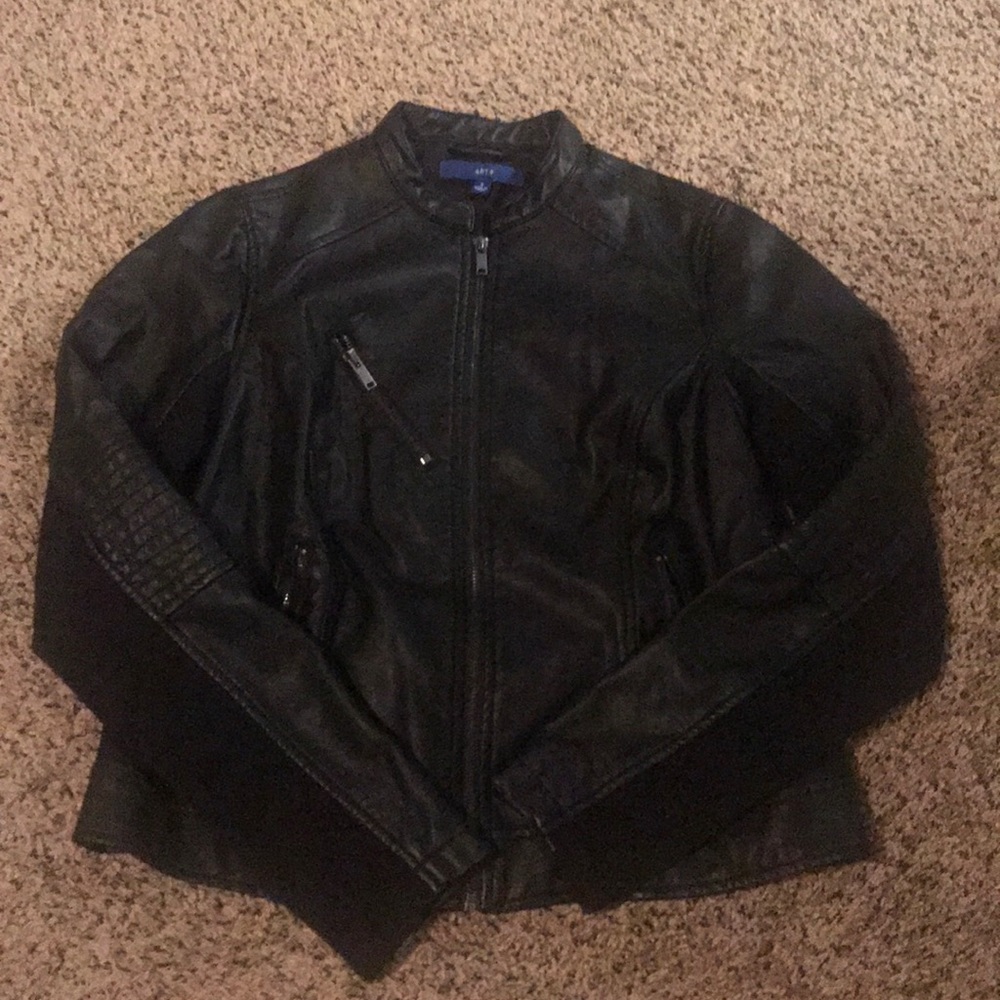 Leather jacket